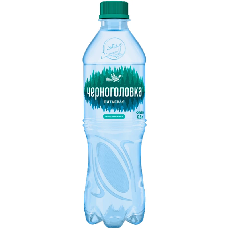 Вода минеральная Черноголовская газированная 0,5 л