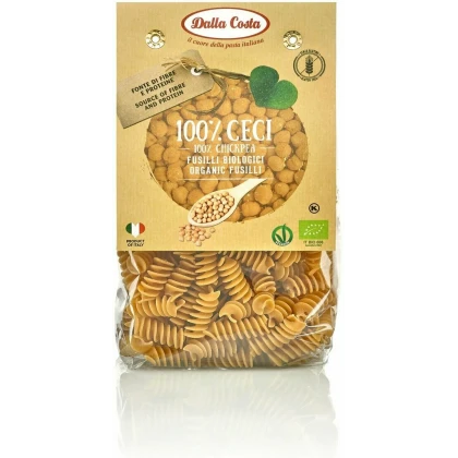 Макаронные изделия из нутовой муки Dalla Costa Фузилли БИО
