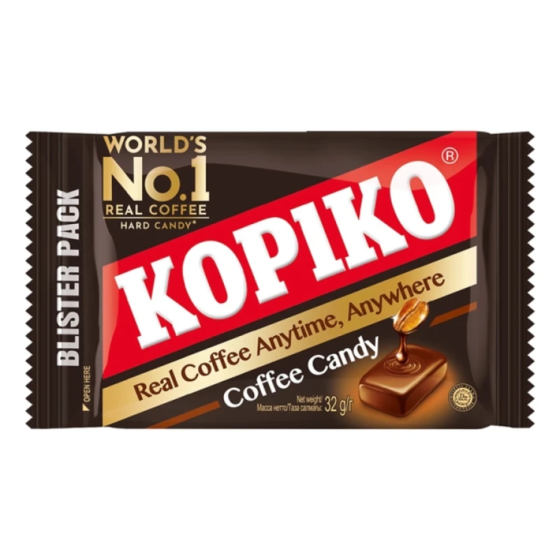 Леденцы KOPIKO Coffee Candy Blister 32 г