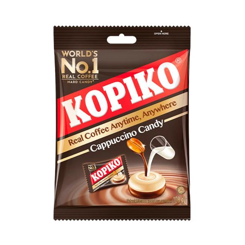 Леденцы KOPIKO CAPPUCCINO CANDY 108 г