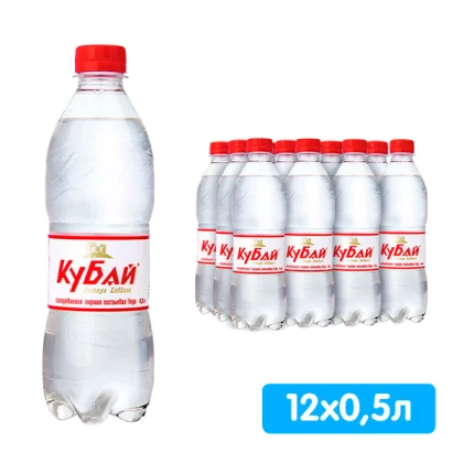 Вода минеральная Кубай газированная