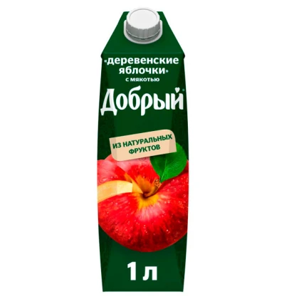 Нектар Добрый Деревенские яблочки