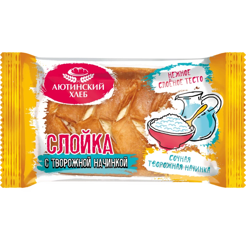 Слойка с творогом Гуковская