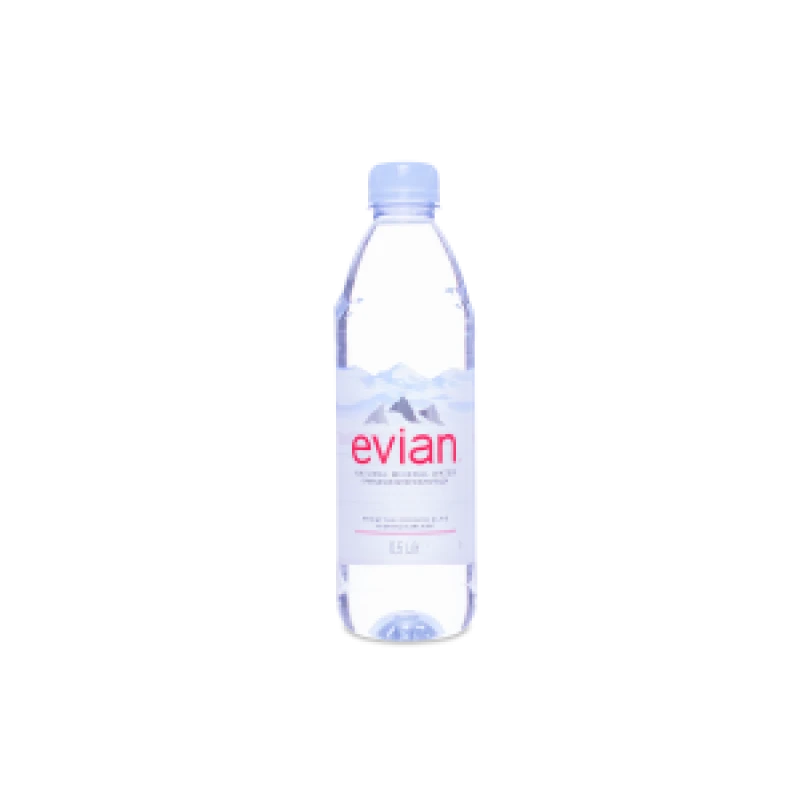 Вода минеральная Evian негазированная 0.5 л ПЭТ