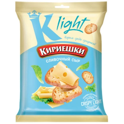 Сухарики Кириешки Лайт сливочный сыр