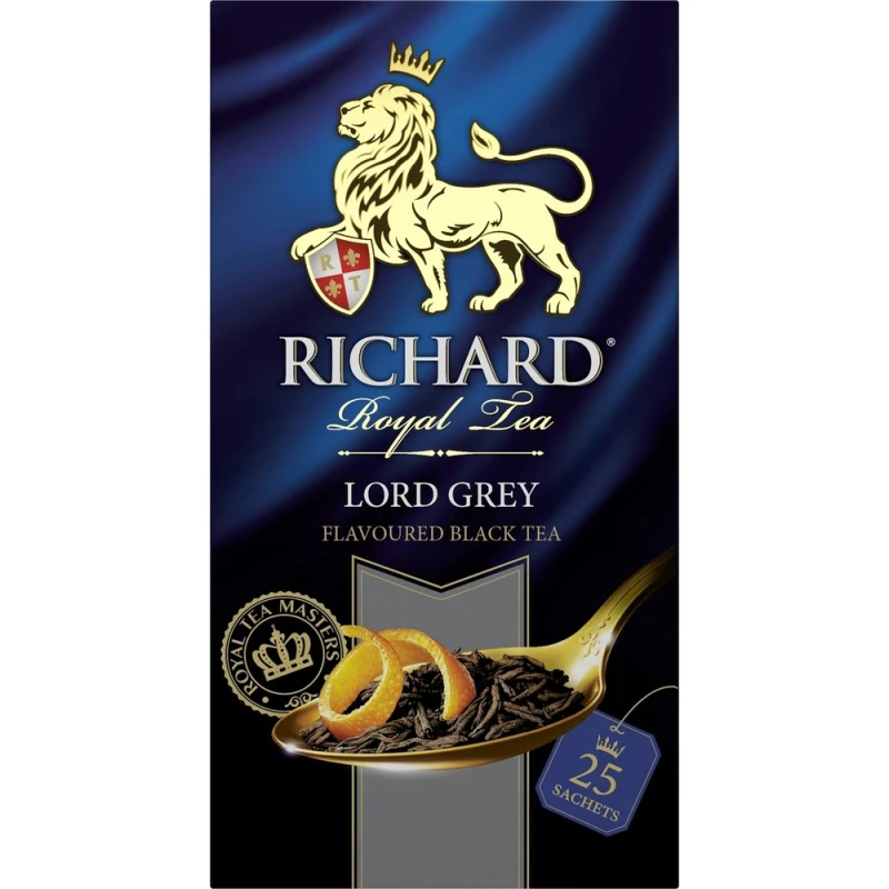 Чай Richard Lord Grey черный байховый в пакетиках 25 шт.