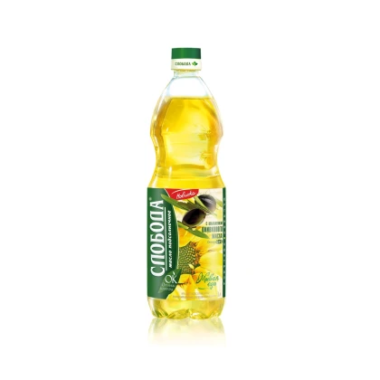 Масло подсолнечно-оливковое рафинированное Слобода