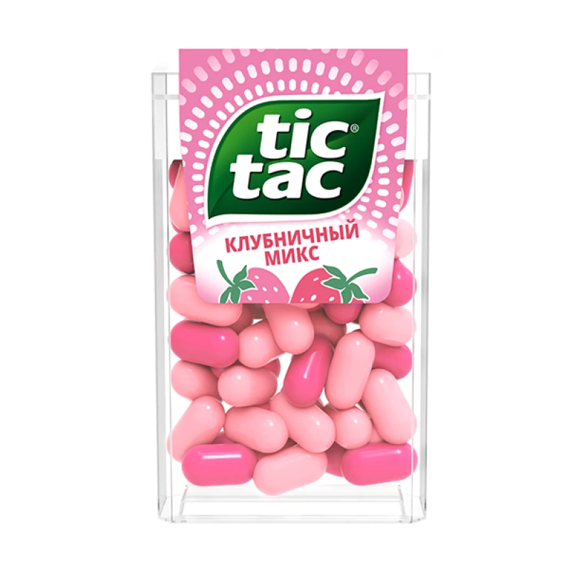 Драже Тик-Так Клубника 16 г