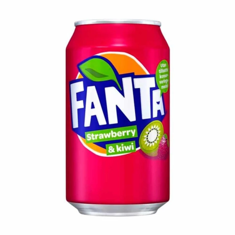 Напиток Fanta Strawberry&amp;Kiwi 0,33л