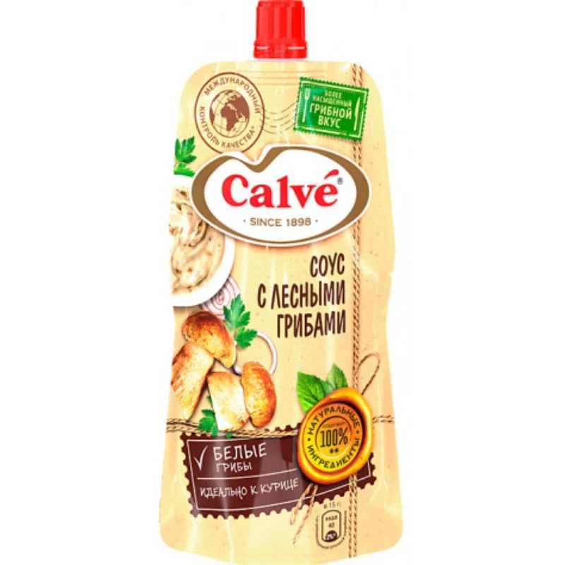 Соус Calve Лесные грибы д/п 230мл