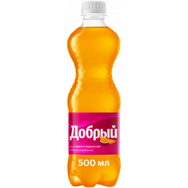 Напиток безалкогольный Добрый Манго-Маракуйя 0,5 л ПЭТ