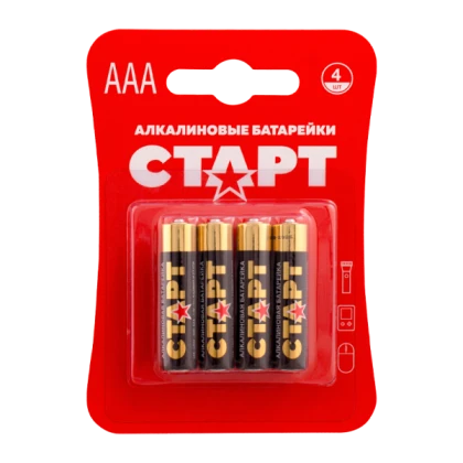 Батарейка щелочная СТАРТ LR3-BL4 уп. 4 шт.