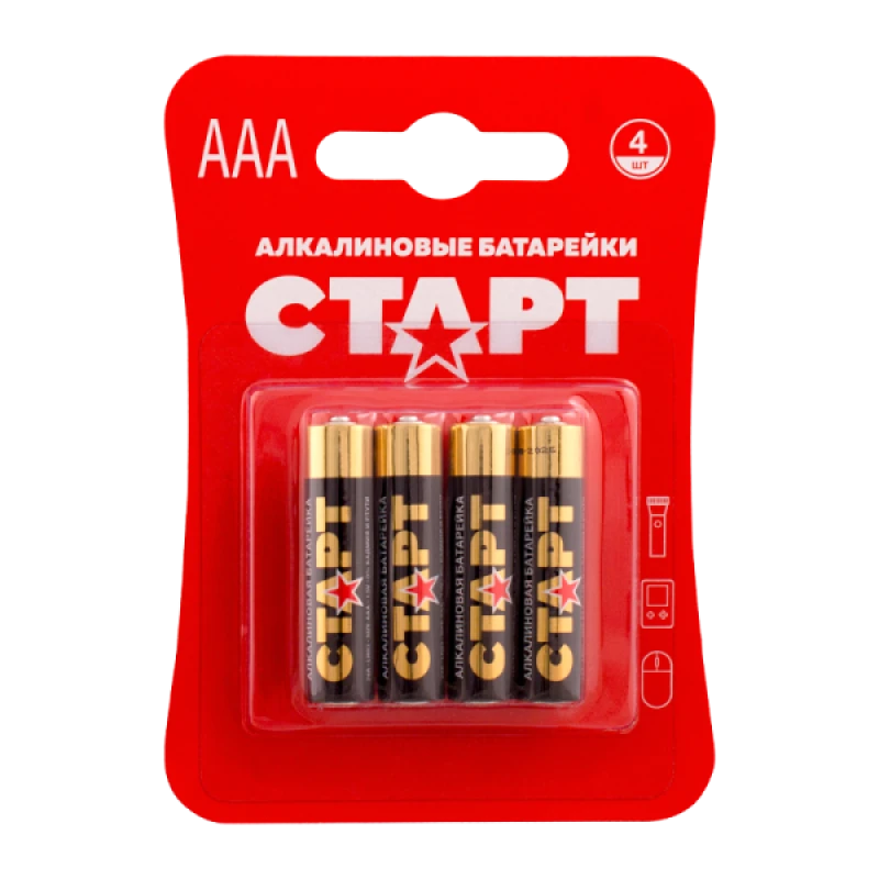 Батарейка щелочная СТАРТ LR3-BL4 уп. 4 шт. — купить в Гастроном Центральный