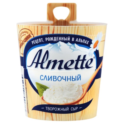 БЗМЖ Сырный бочонок Хохланд Альметте сливочный 60%