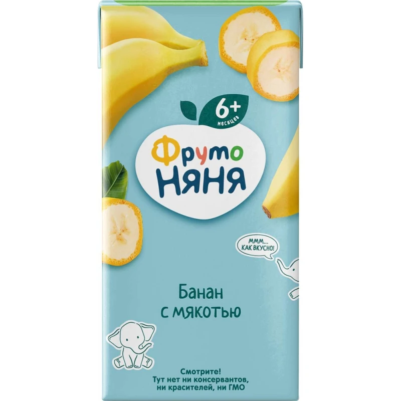 Сок Фрутоняня банан 0.2л