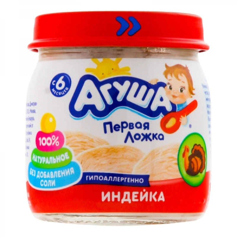 Пюре Агуша из индейки 80 г