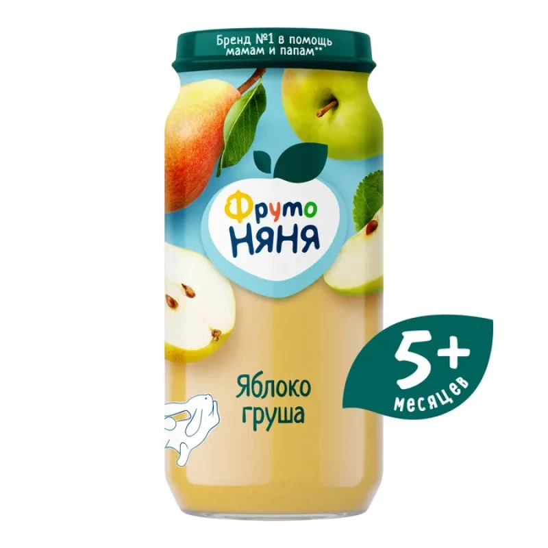 Пюре Фрутоняня яблоко груша 250 г
