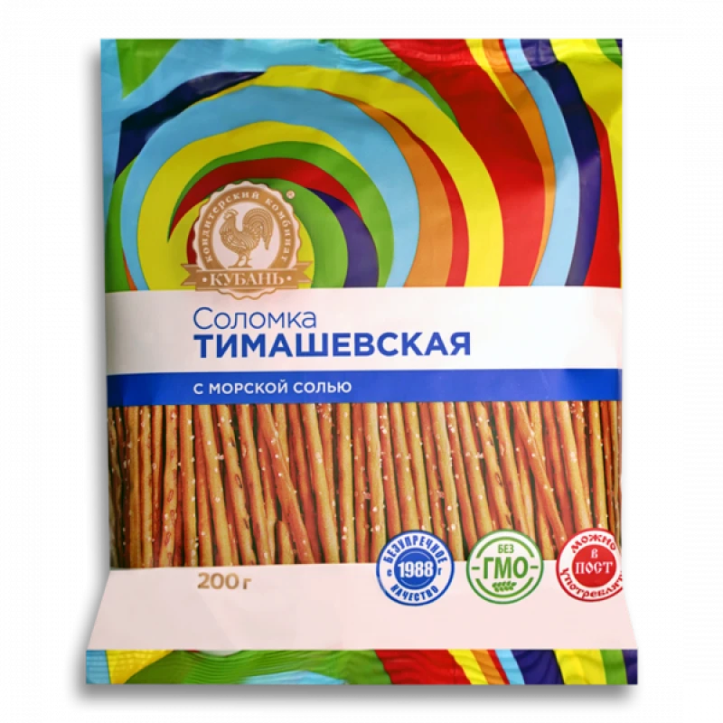 Соломка Тимашевская соленая 200 г