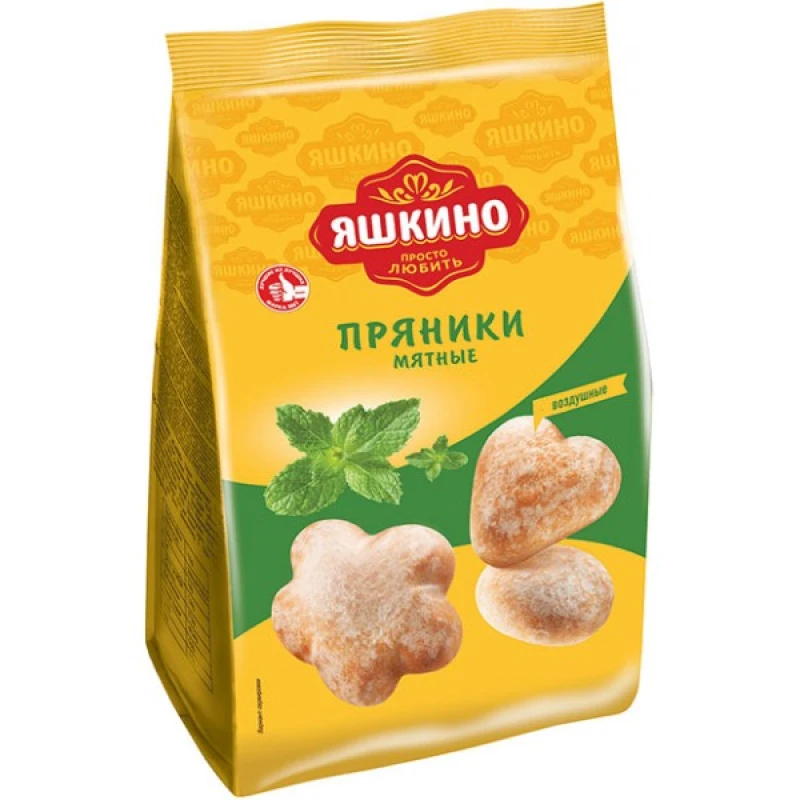 Пряники Яшкино мятные 350 г