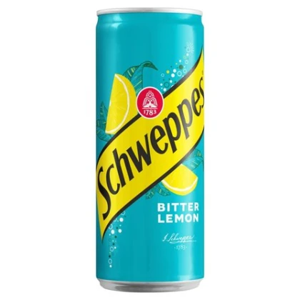 Напиток Schweppes биттер лимон жб 0,33 л