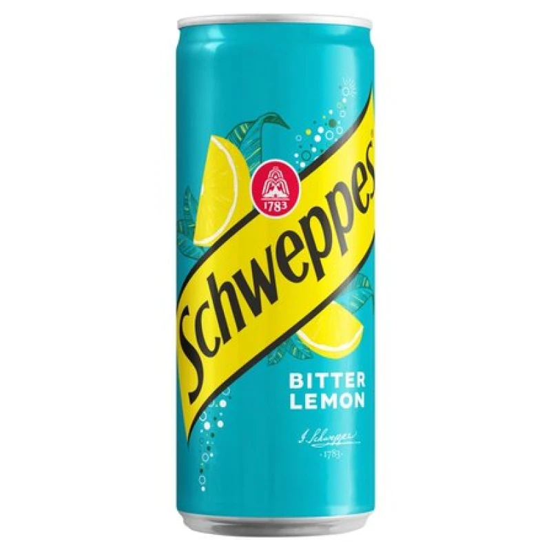 Напиток Schweppes биттер лимон жб 0,33 л