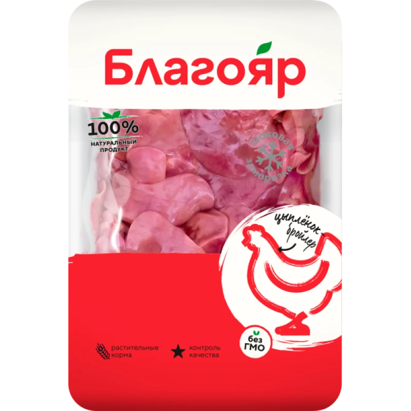 Печень ЦБ и кур охл Благояр 900 г