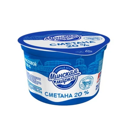 Сметана Минская Марка 20%