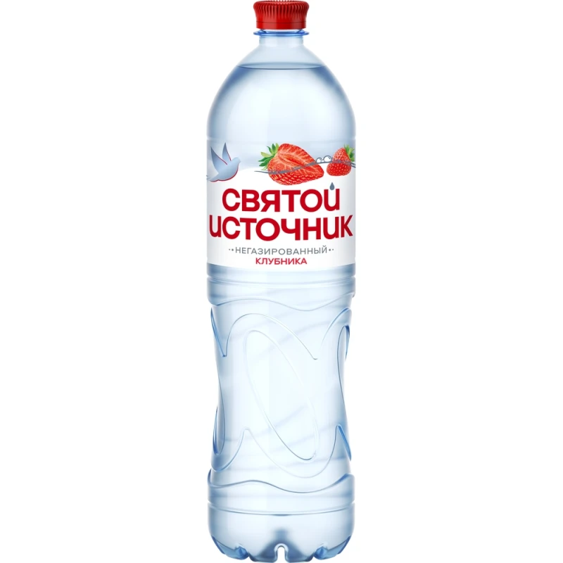 Вода природная Святой Источник негазированная Клубника 1,5 л