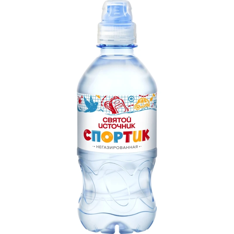 Вода Святой Источник Спортик негазированная 0,33 л