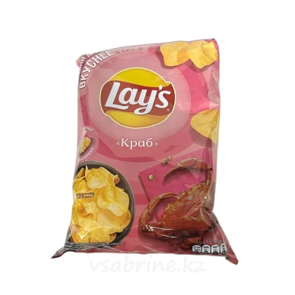 Чипсы Lays Краб