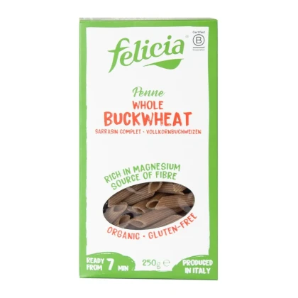 Макаронные изделия Felicia Bio Перья из гречневой муки без глютена