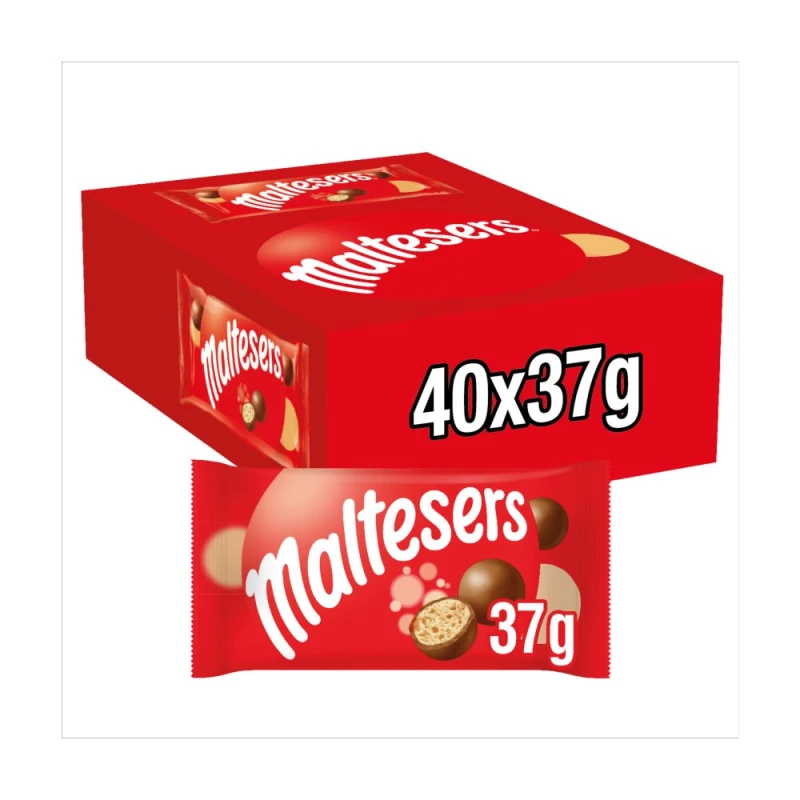 Драже Maltesers шоколадные шарики 37 г