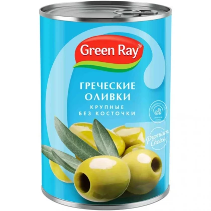 Оливки Грин Рэй греческие гигант б/к