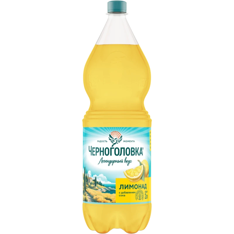 Лимонад Черноголовка Оригинальный 2 л