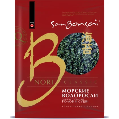 Водоросли Морские Бонсай Нори для суши
