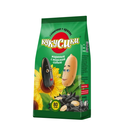 Семечки Кукусики соленые с арахисом
