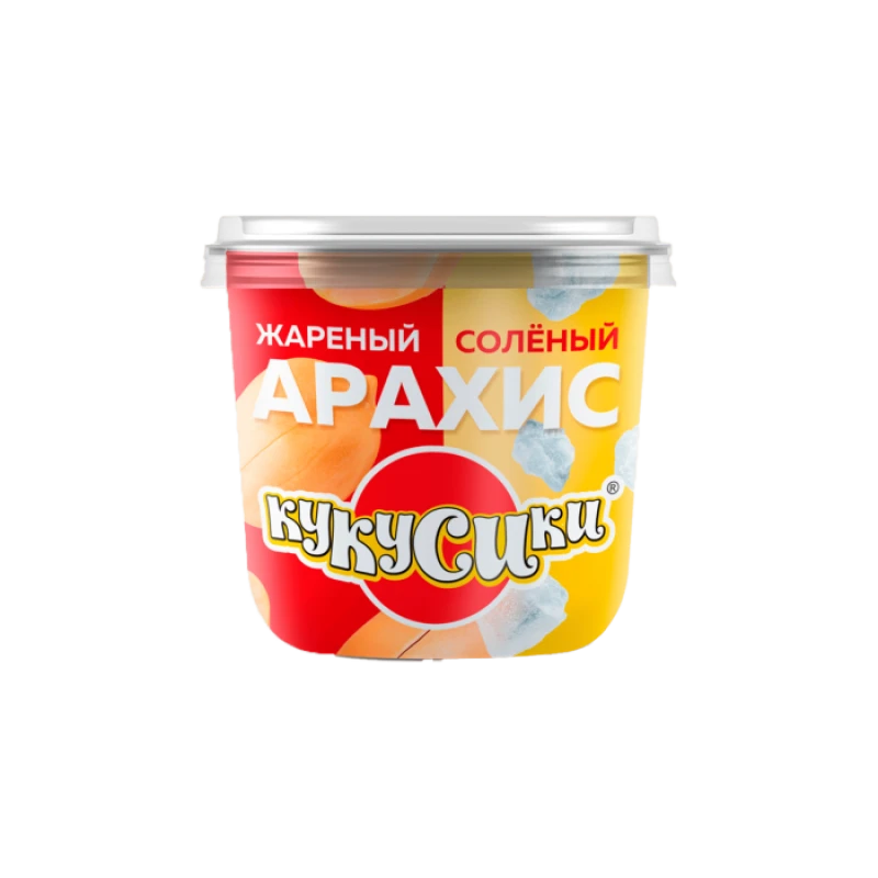 Ядра Арахиса жареные Кукусики с морской солью в пл. бан 70гр