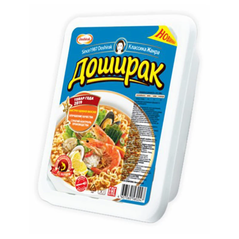 Лапша Доширак быстрого приготовления со вкусом морепродуктов, 90 г