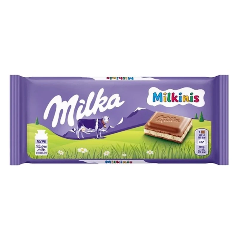 Шоколад Milka Milkinis молочный 100 г