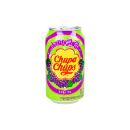Напиток безалкогольный газированный Chupa Chups виноград ж/б