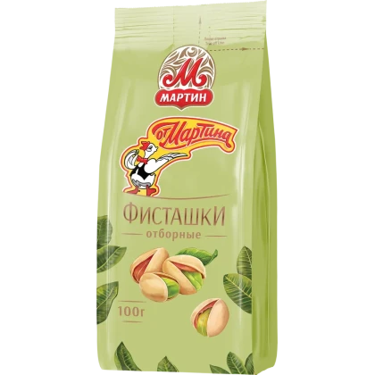 Фисташки От Мартина обжаренные неочищенные с солью