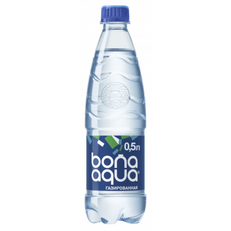 Вода питьевая Бона Аква газированная 0,5 л