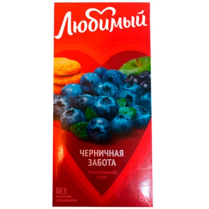 Напиток Любимый ВкусЛюбви Черника 0.95 л
