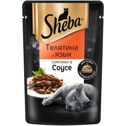 Корм для кошек Шеба Курица желе