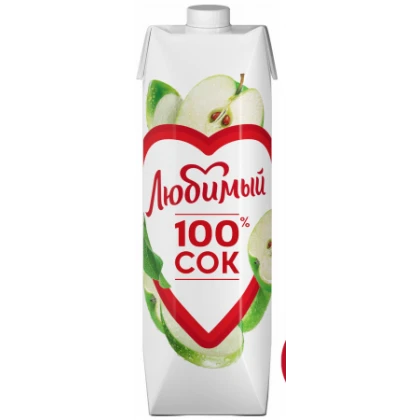 Сок яблочный осветленный Любимый