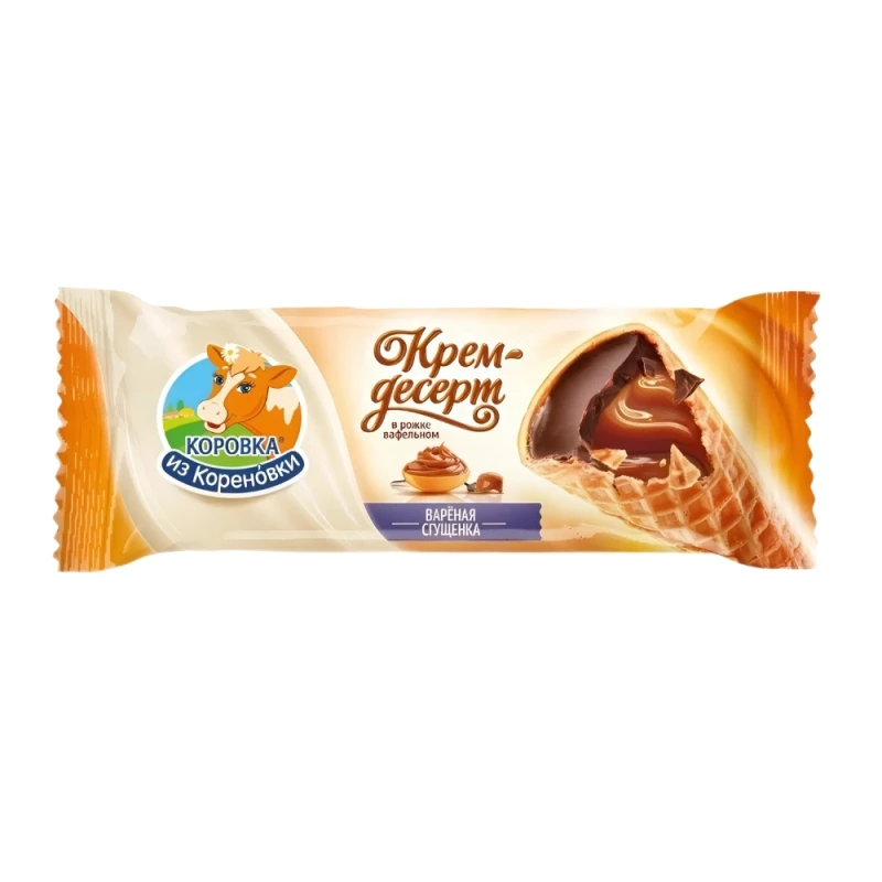 Крем-десерт Коровка из Кореновки с вареной сгущенкой 25% 40 г