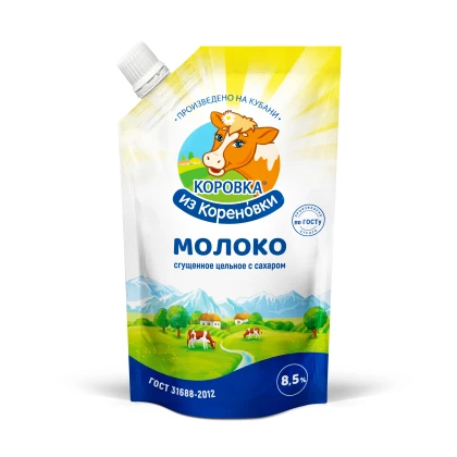 БЗМЖ Молоко сгущ Коровка из Кореновки 8,5%