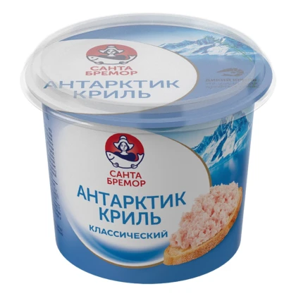 Паста Антарктик классическая криль Санта Бремор