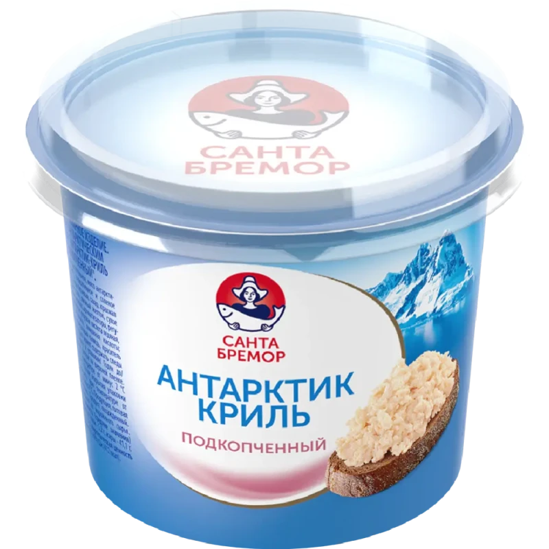 Паста Антарктик подкопч криль 150г Санта Бремор