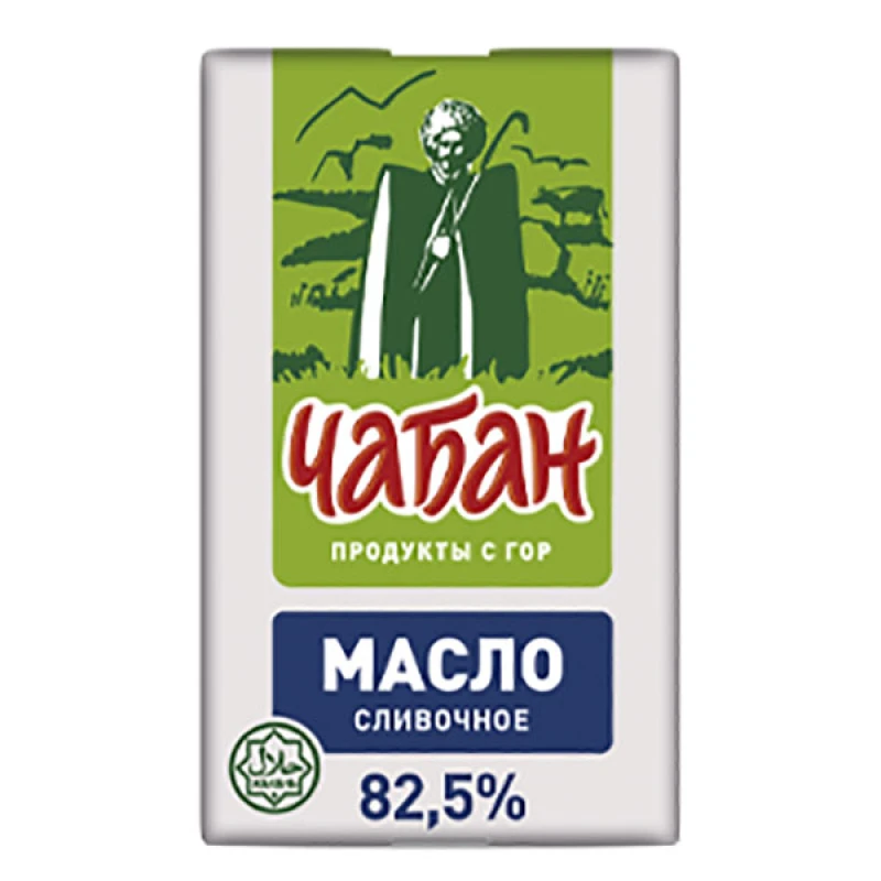 Сливочное масло Чабан Халяль 82,5% 180 г